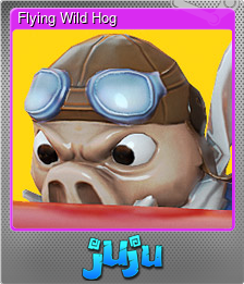 Series 1 - Card 5 of 5 - Flying Wild Hog