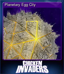 Series 1 - Card 6 of 7 - Planetary Egg City