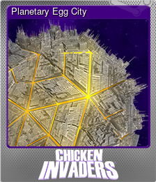 Series 1 - Card 6 of 7 - Planetary Egg City