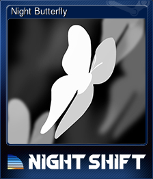 Series 1 - Card 4 of 5 - Night Butterfly