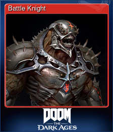 Series 1 - Card 4 of 10 - Battle Knight