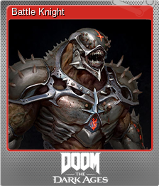 Series 1 - Card 4 of 10 - Battle Knight