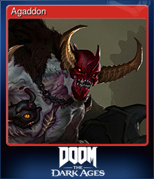 Series 1 - Card 1 of 10 - Agaddon