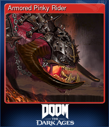 Series 1 - Card 3 of 10 - Armored Pinky Rider
