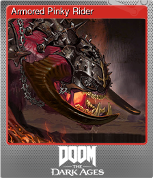 Series 1 - Card 3 of 10 - Armored Pinky Rider