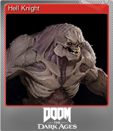 Series 1 - Card 5 of 10 - Hell Knight