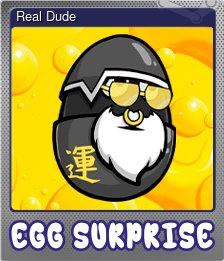 Series 1 - Card 3 of 15 - Real Dude