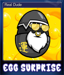 Series 1 - Card 3 of 15 - Real Dude