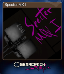 Series 1 - Card 4 of 6 - Specter MK1