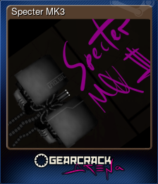 Series 1 - Card 6 of 6 - Specter MK3