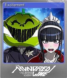 Series 1 - Card 6 of 9 - Excitement