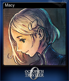 Series 1 - Card 7 of 8 - Macy