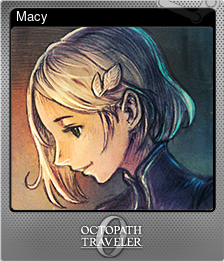 Series 1 - Card 7 of 8 - Macy