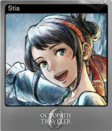 Series 1 - Card 2 of 8 - Stia
