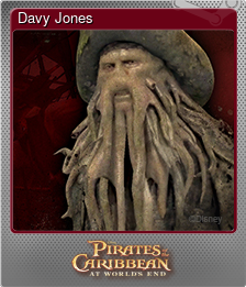 Series 1 - Card 5 of 5 - Davy Jones