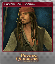 Series 1 - Card 2 of 5 - Captain Jack Sparrow