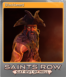 Series 1 - Card 7 of 9 - Blackbeard