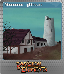 Series 1 - Card 1 of 5 - Abandoned Lighthouse
