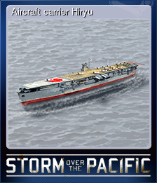 Series 1 - Card 3 of 5 - Aircraft carrier Hiryu