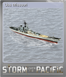 Series 1 - Card 1 of 5 - Uss Missouri