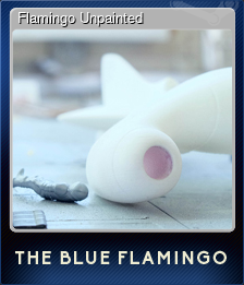 Series 1 - Card 1 of 5 - Flamingo Unpainted