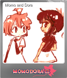 Series 1 - Card 5 of 5 - Momo and Dora