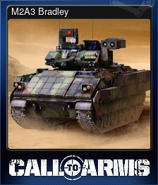 Series 1 - Card 5 of 10 - M2A3 Bradley