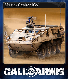 Series 1 - Card 3 of 10 - M1126 Stryker ICV