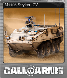 Series 1 - Card 3 of 10 - M1126 Stryker ICV