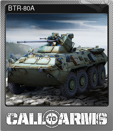 Series 1 - Card 10 of 10 - BTR-80A