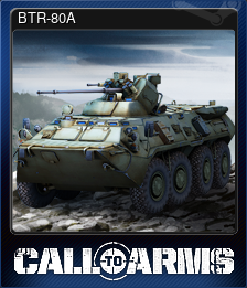 Series 1 - Card 10 of 10 - BTR-80A