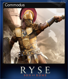 Series 1 - Card 3 of 11 - Commodus
