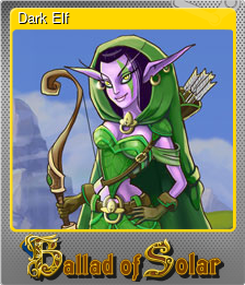 Series 1 - Card 4 of 5 - Dark Elf