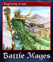 Series 1 - Card 2 of 5 - Beginning of war