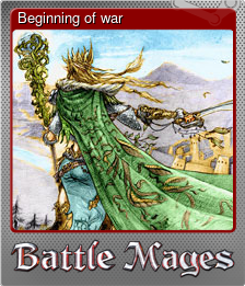 Series 1 - Card 2 of 5 - Beginning of war