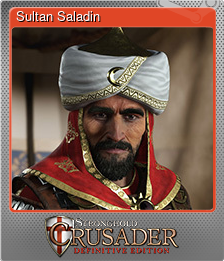 Series 1 - Card 3 of 6 - Sultan Saladin