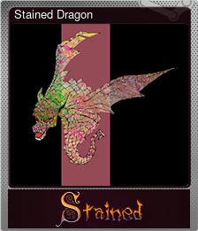 Series 1 - Card 3 of 5 - Stained Dragon