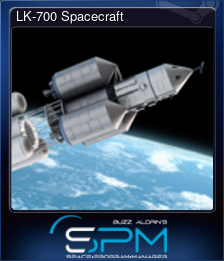 Series 1 - Card 4 of 8 - LK-700 Spacecraft