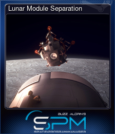 Series 1 - Card 8 of 8 - Lunar Module Separation