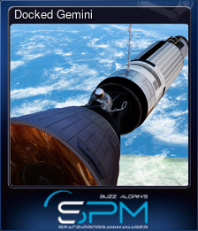 Series 1 - Card 7 of 8 - Docked Gemini