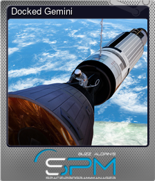 Series 1 - Card 7 of 8 - Docked Gemini