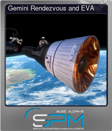 Series 1 - Card 1 of 8 - Gemini Rendezvous and EVA
