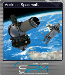 Series 1 - Card 3 of 8 - Voskhod Spacewalk