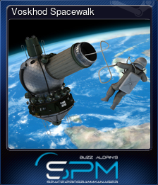 Series 1 - Card 3 of 8 - Voskhod Spacewalk