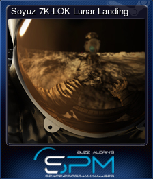 Series 1 - Card 6 of 8 - Soyuz 7K-LOK Lunar Landing