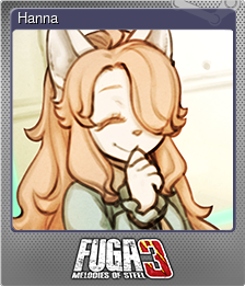 Series 1 - Card 2 of 8 - Hanna