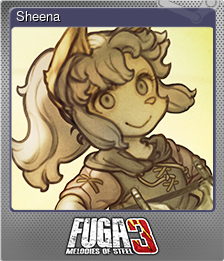 Series 1 - Card 7 of 8 - Sheena