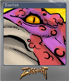 Series 1 - Card 5 of 12 - Basilisk