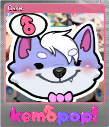 Series 1 - Card 5 of 10 - Cake