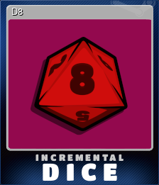 Series 1 - Card 3 of 6 - D8